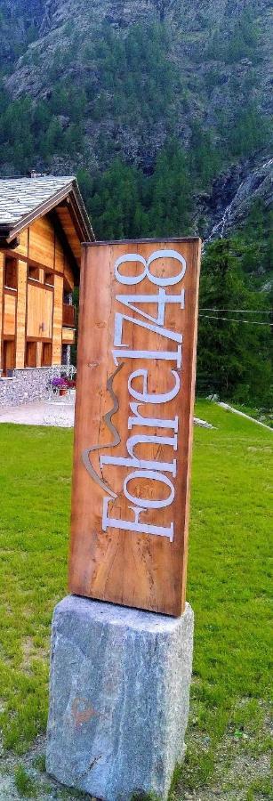 Fohre1748 Otel Gressoney-la-Trinité Dış mekan fotoğraf